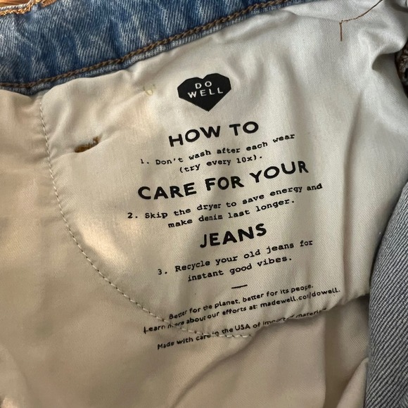 Madewell Balloon Jeans Size 27‎ Crop High Rise Whistler Wash Faded Light NEW - Picture 4 of 11